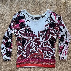 Nic+Zoe Floral Sweater